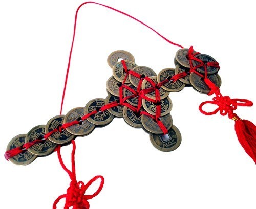 Hanging Chinese Coin Sword
