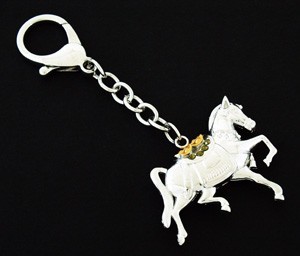 Bejeweled Tribute Horse Keychain