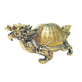 Dragon Tortoise with "Sau" for Success and Longevity - Large