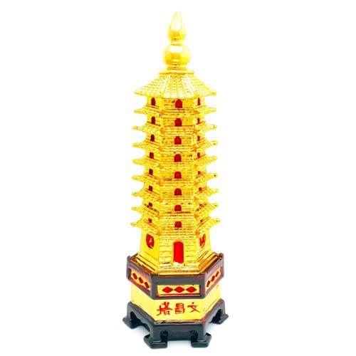 Golden Wen Chang Pagoda - Large