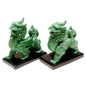 A Pair of Jade Flying Pi Yao for Protection and Good Fortune