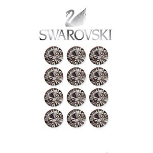 Swarovski Crystal Beads ( Black-Diamond ) - 2 Dozen per pack