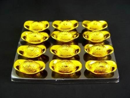 Golden Ingots - 12pcs per set