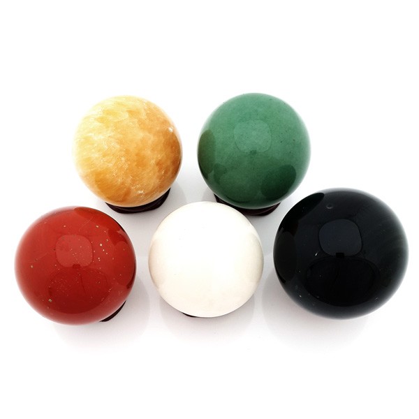 Feng Shui 5 Element Natural Crystal Balls 