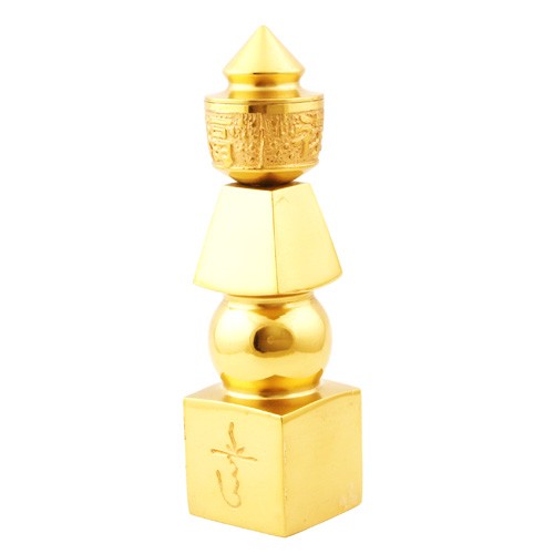6" Five Element Pagoda with Fuk Luk Sau ( Special Offer )