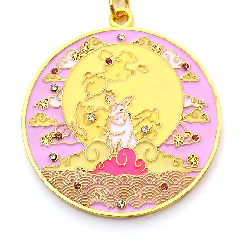 Love Amulet with Moon Rabbit