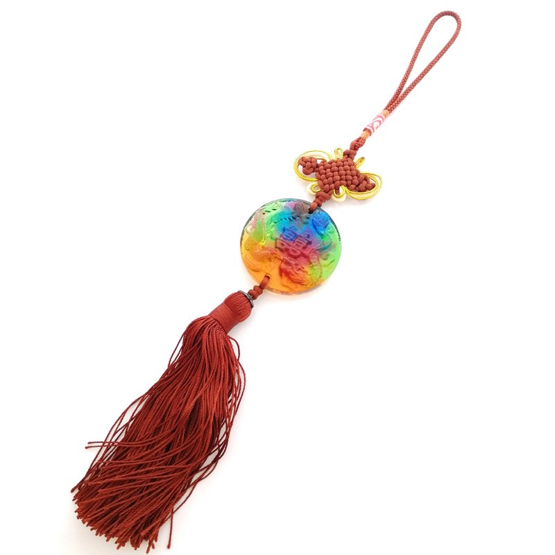 The Dragon and Phoenix with Double Happiness Tassel