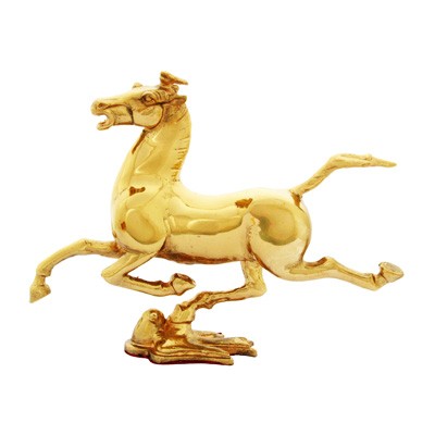 The Golden Wish-Fulfilling Horse on Swallow