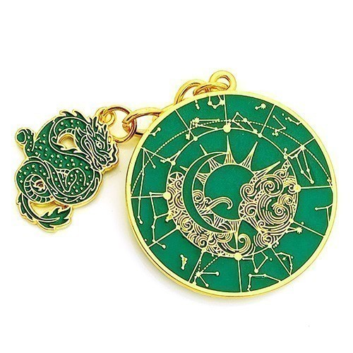 Green Dragon Lunar Mansions Harmonizing Amulet
