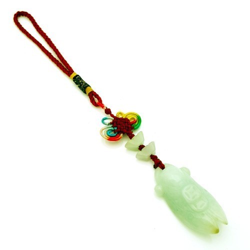 Jade Cicada Tassel for Immortality and Protection