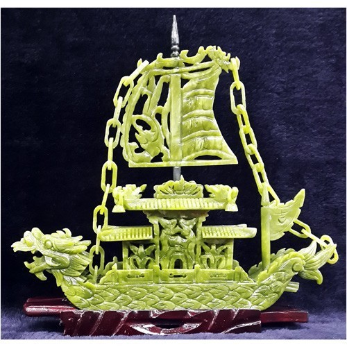 Jade Dragon Boat For Business - Small
