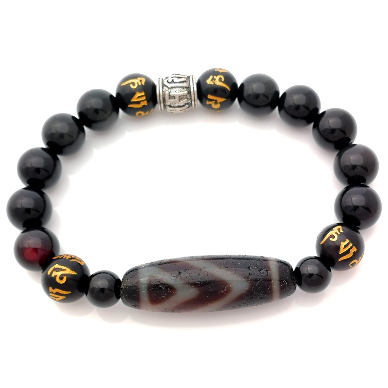 Authentic One Eye OLD Agate dZi Bead for Wisdom and Happiness