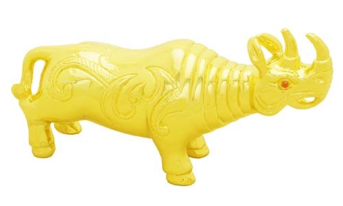 Golden Rhinoceros for Protection