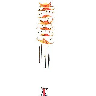 Traditional 7-Tier Pagoda Wind Chime - 5 Rods