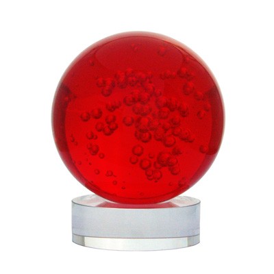 Red Crystal Ball for Fame and Recognition