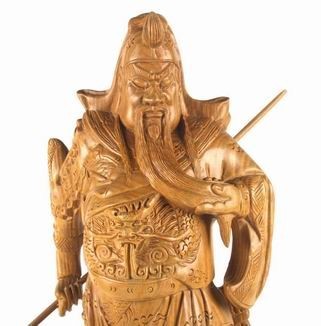 Kwan Kung Carving For Wealth and Protection