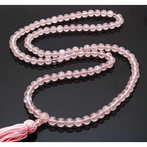 Rose Quartz Mala Beads - 8mm