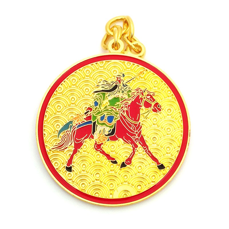 Kuan Kung On Horseback Anti-Betrayal Amulet