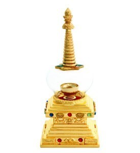 Bejeweled Earth Stupa