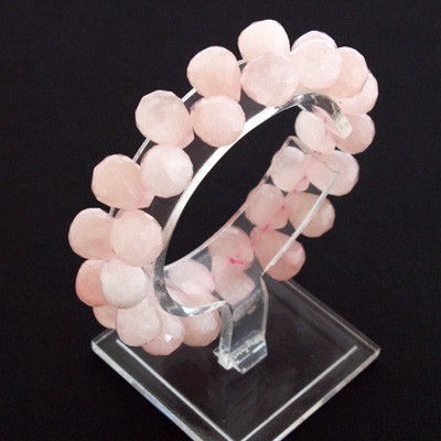 Rose Quartz Bracelet for Love Luck