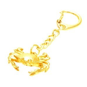 The Golden Crab Keychain
