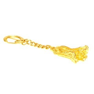Golden Cabbage Keychain