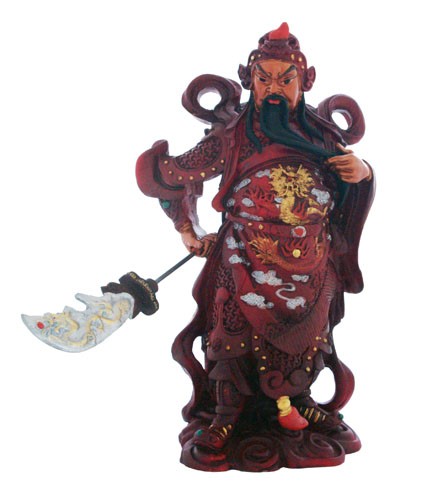Standing Kwan Kung for Wealth and Protection