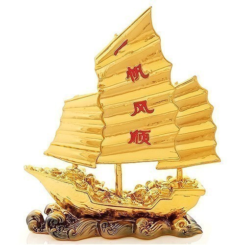 The Golden Merchant Ship of Wealth