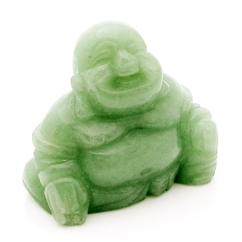 Natural Aventurine Laughing Buddha of Wealth and Success ( Special Offer )