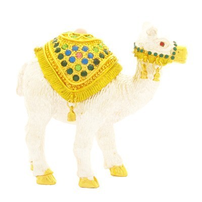 Bejeweled Camel for Financial Gain