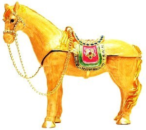 Bejeweled Tribute Horse for Great Success and Recognition