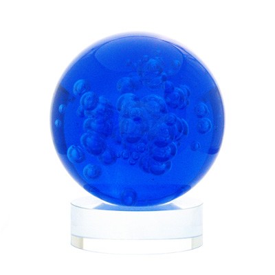 BLUE Crystal Ball for Healing Energies
