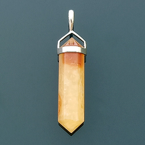 Carnelian Point Pendant for Happiness