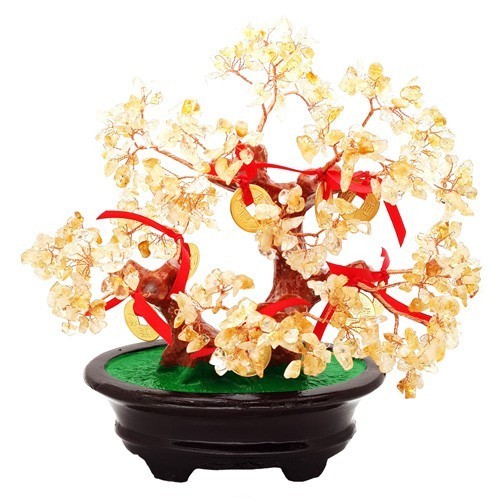 Feng Shui Citrine Tree for Great Wealth Luck