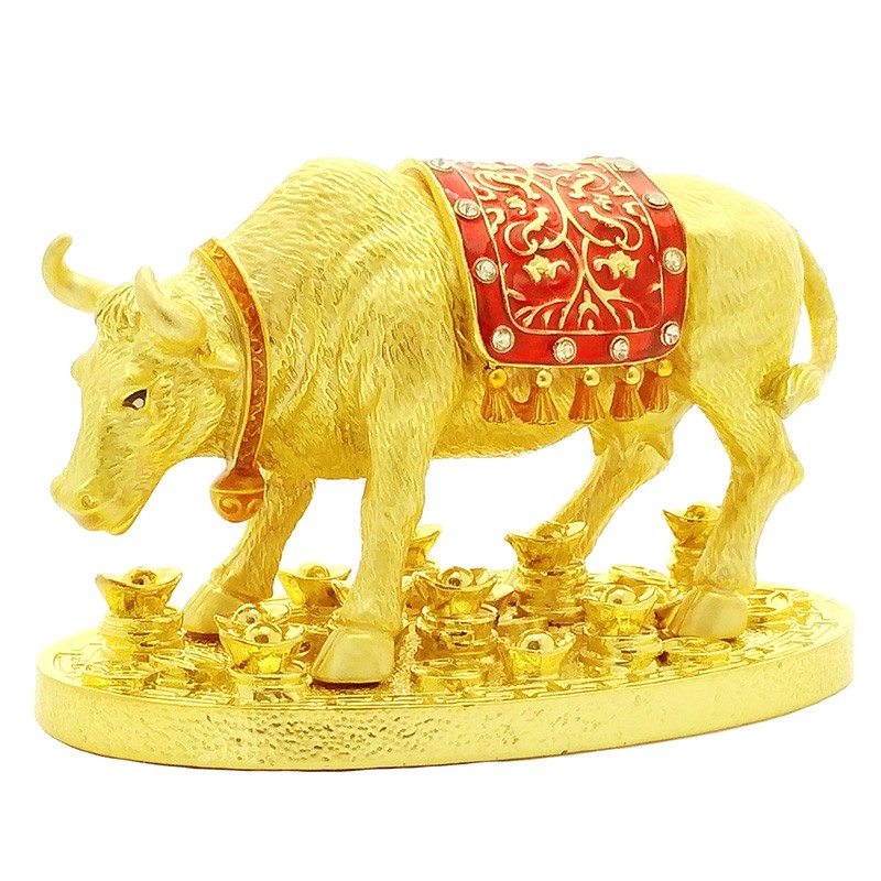 Golden Ox Finding Hidden Wealth Feng Shui Symbol for 2021