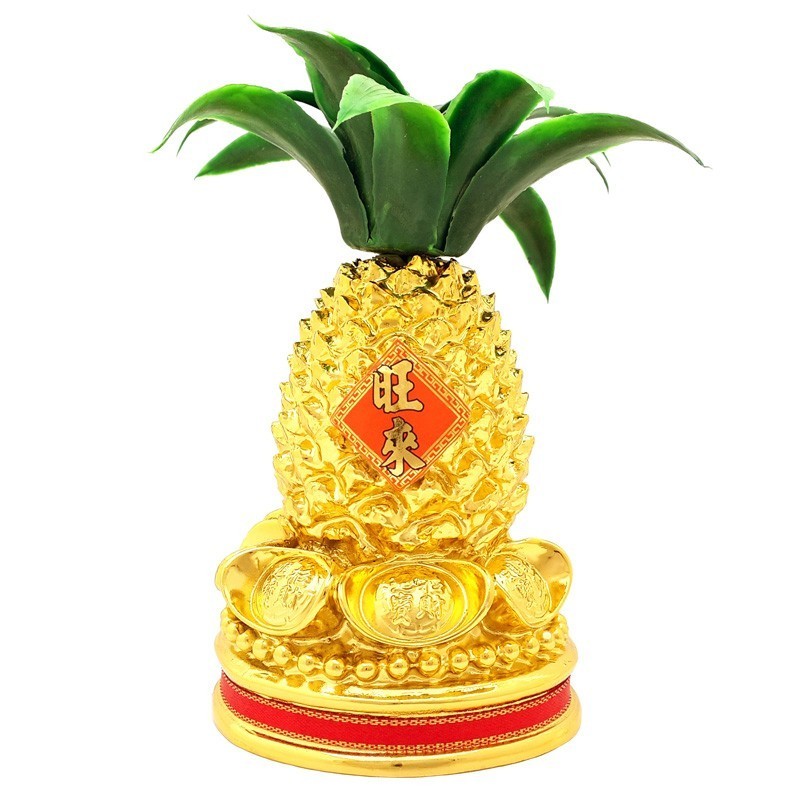 Golden Pineapple With Ingots