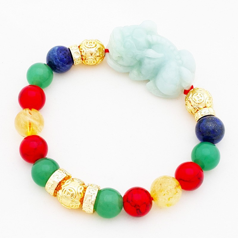 Jade Pi Yao Bracelet Carving For Protection and Good Fortune