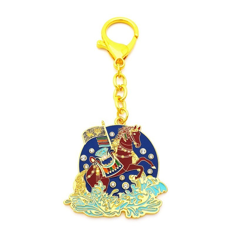 Magical Windhorse Amulet Keychain