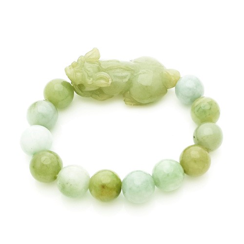 Jade Pi Yao Bracelet Carving For Protection and Good Fortune