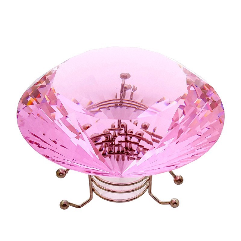 Pink Wish Fulfilling Crystal for True Love - 120mm
