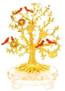 Bejeweled Tree of Life with Birds