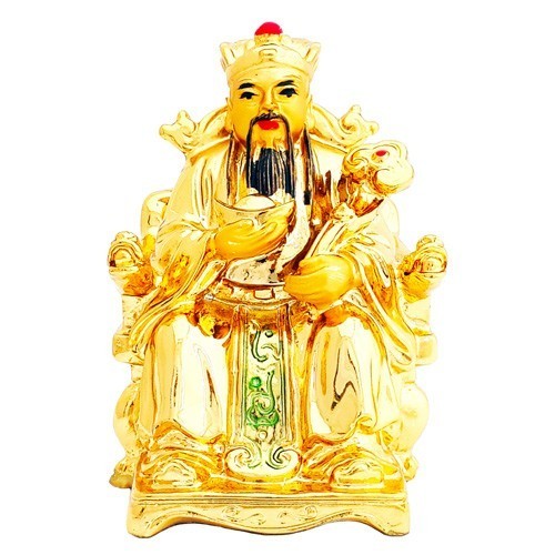 Tua Peh Kong (Wealth Deity) - Gold Plated