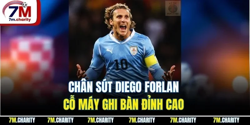Chân sút Diego Forlan cỗ máy ghi bàn đỉnh cao