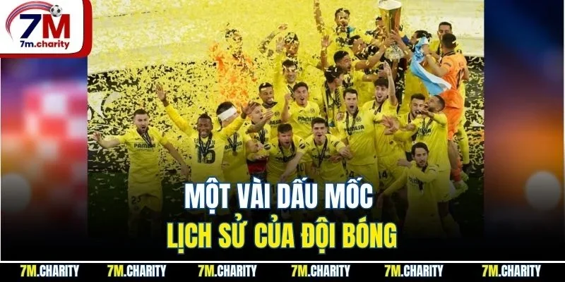 Một vài dấu mốc lịch sử của đội bóng