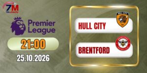 Soi kèo Hull City vs Brentford - NHA 21h00 ngày 25/10/2026