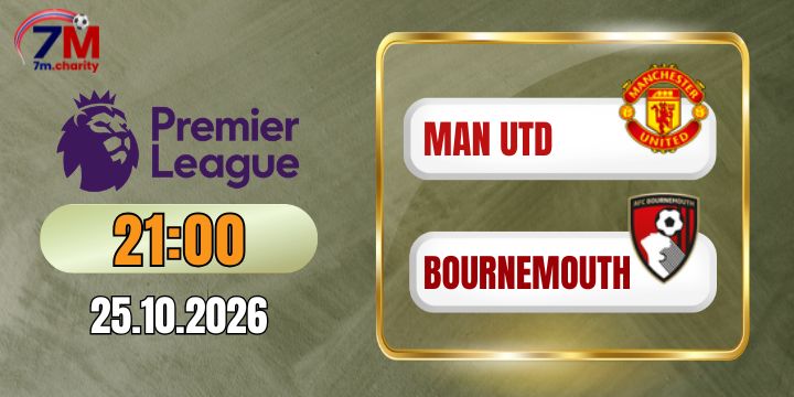 Soi kèo Man Utd Vs Bournemouth - NHA 21h00 ngày 25/10/2026
